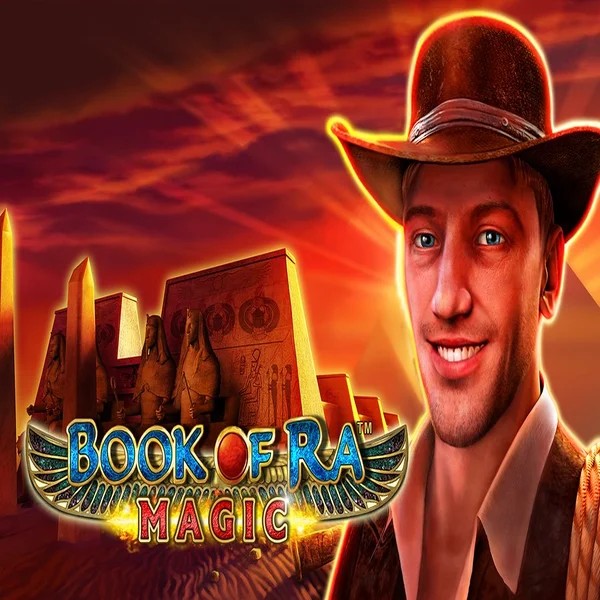 Book of Ra Magic slot visual from Greentube available on slotbook.games